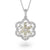 Diamond Flower Pendant
