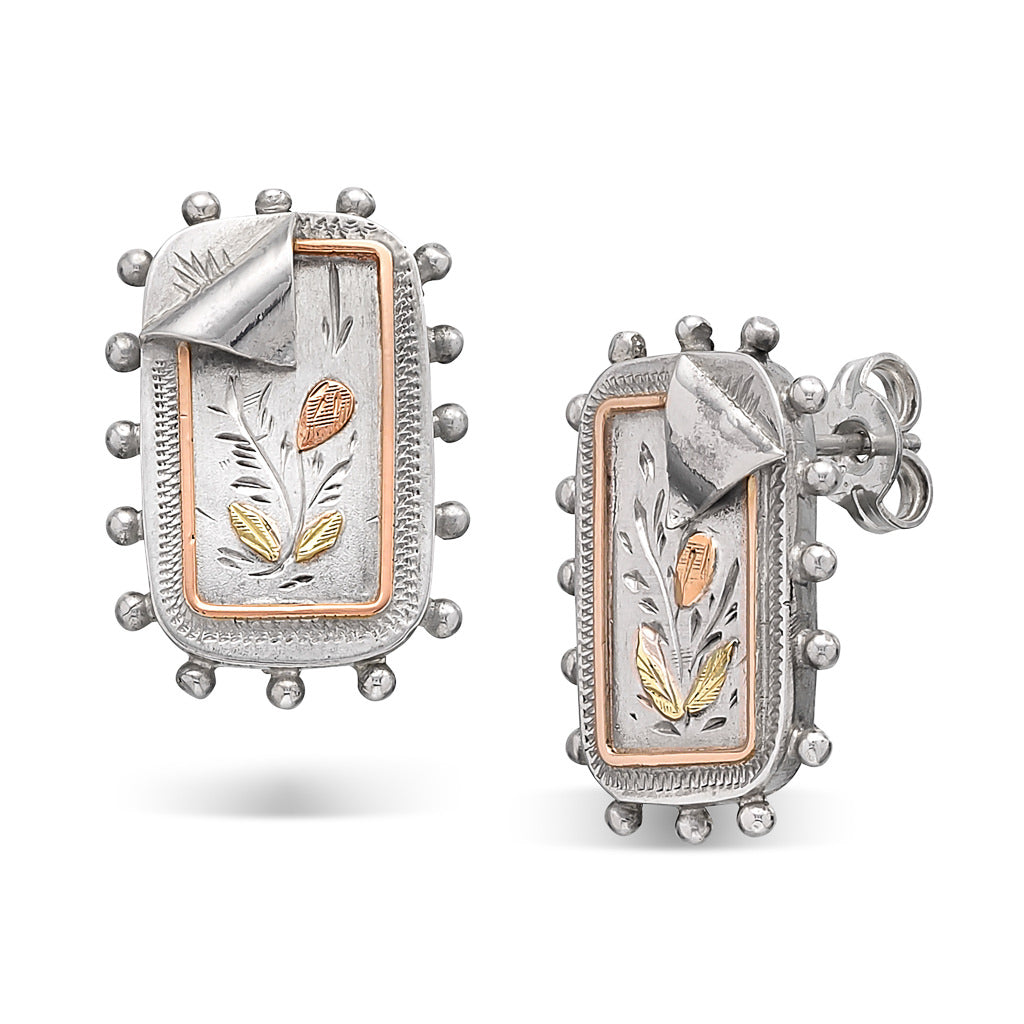 Victorian Silver Earrings