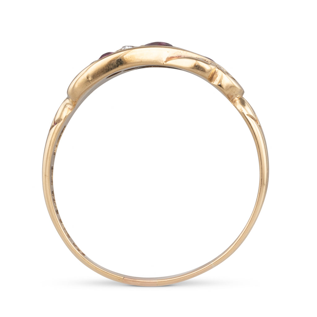 Antique Ruby and Diamond Ring