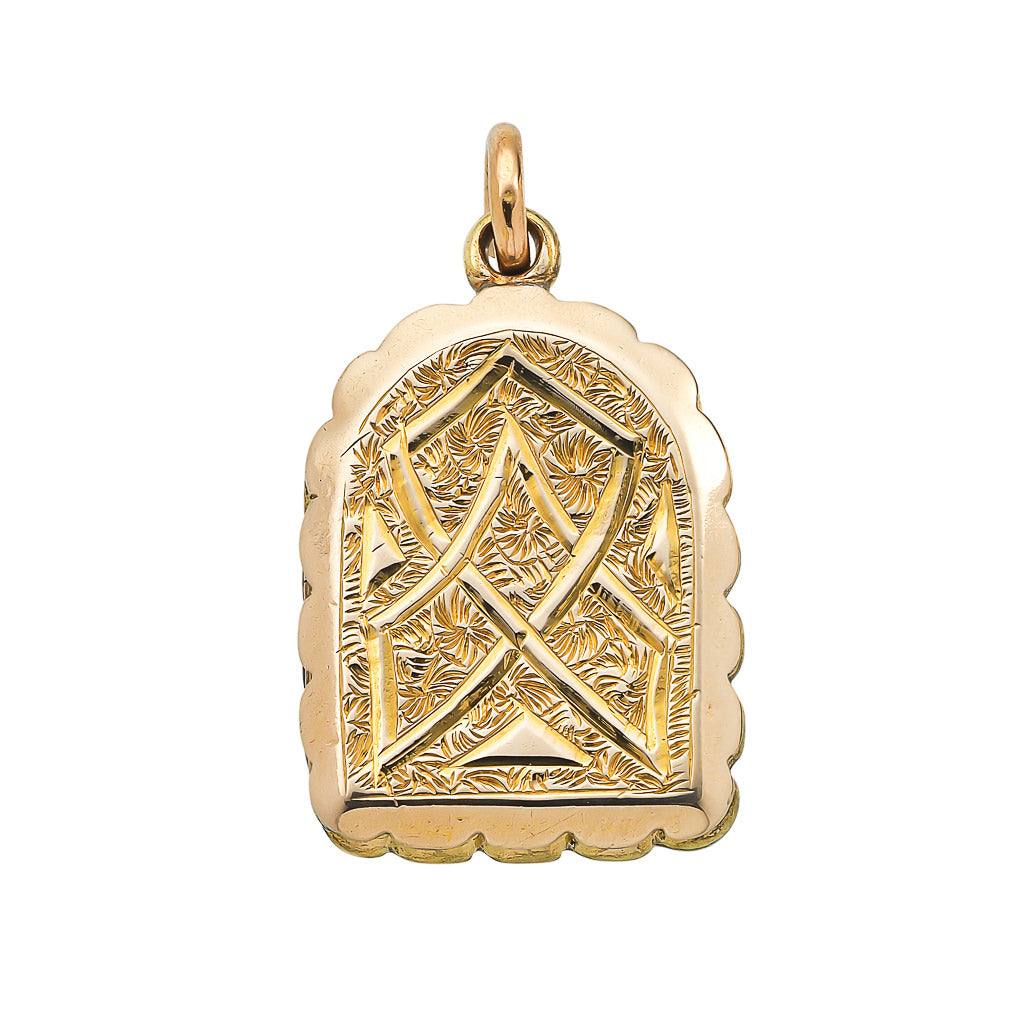 Antique Arch Shaped Locket