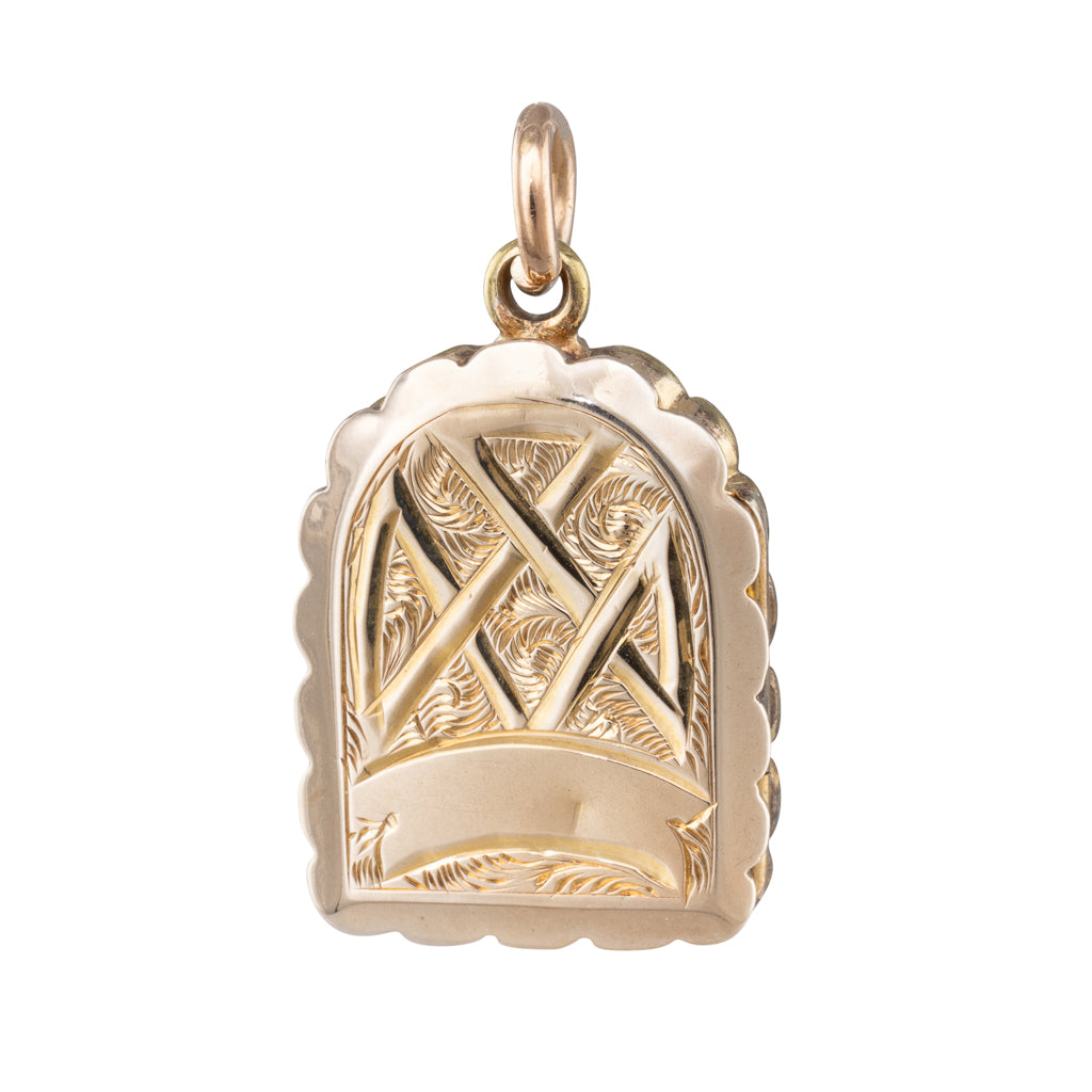 Antique Arch Shaped Locket