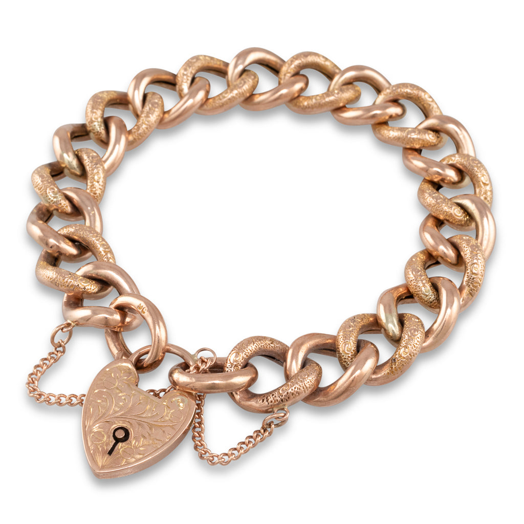 9ct Rose Gold Day Night Bracelet