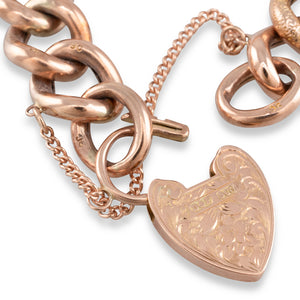 9ct Rose Gold Day Night Bracelet