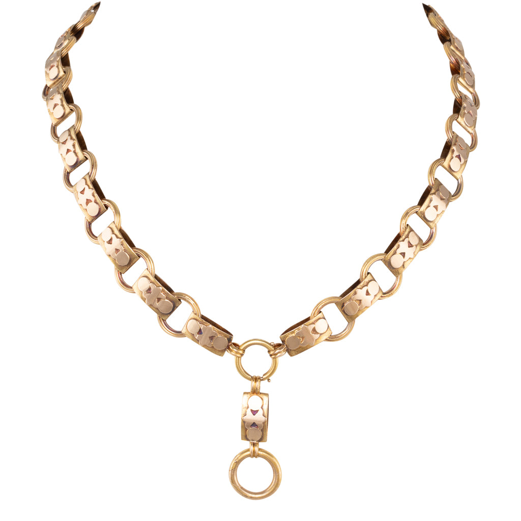 15ct Gold Antique Australian Collar