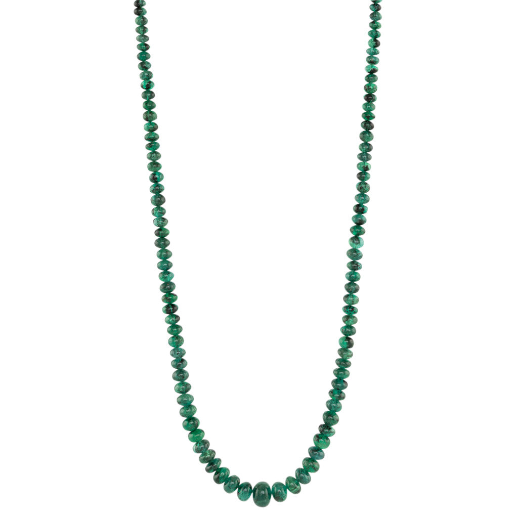 Strand of Emerald Beads