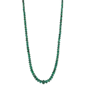 Strand of Emerald Beads