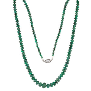Strand of Emerald Beads