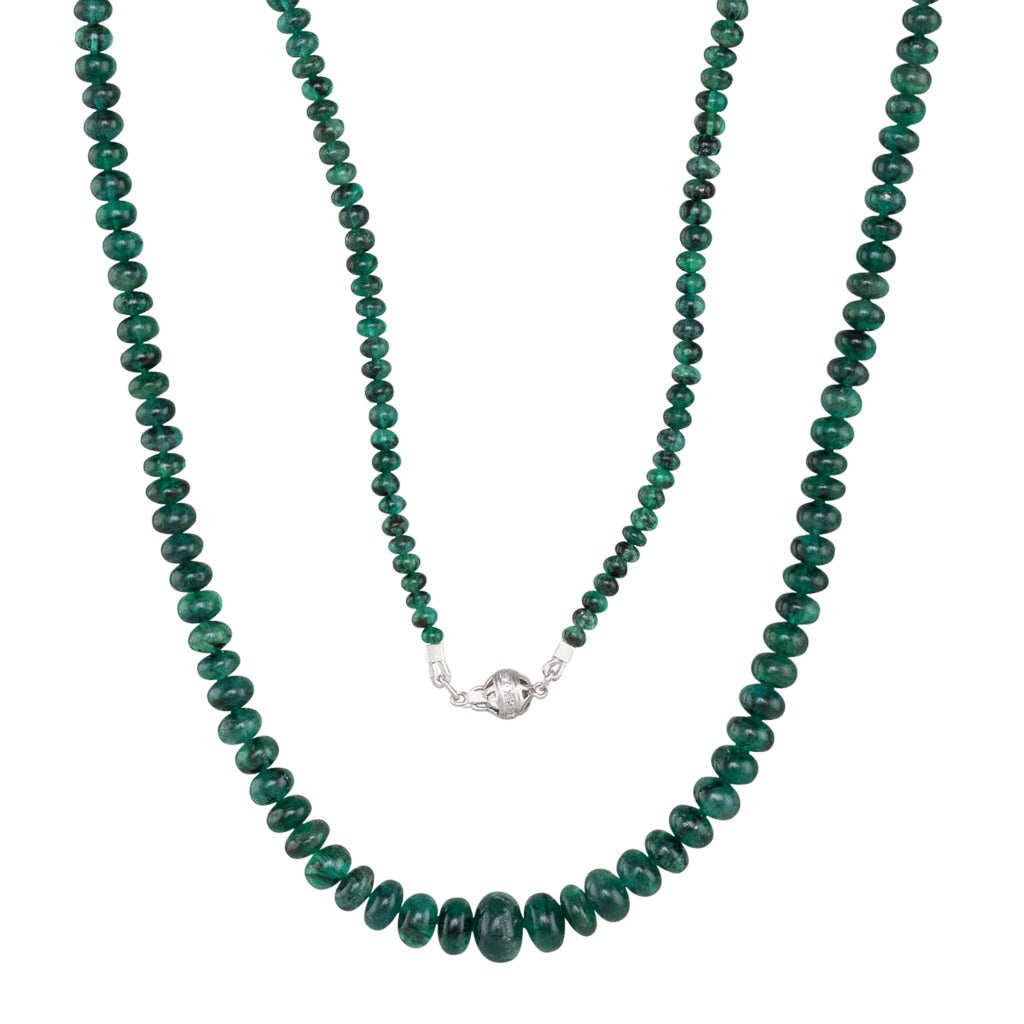 Strand of Emerald Beads