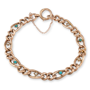 Bracelet with Pearls & Turquoise