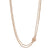 A Gold Necklace with Slider