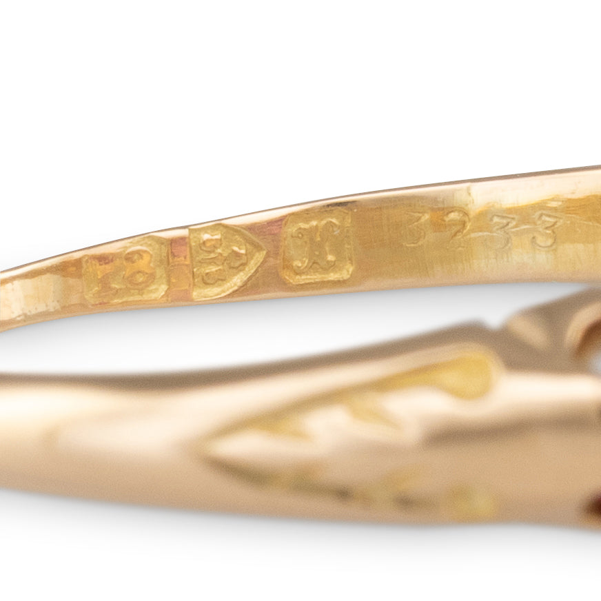 Antique Garnet and Ruby Ring