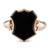 Onyx Shield Signet Ring