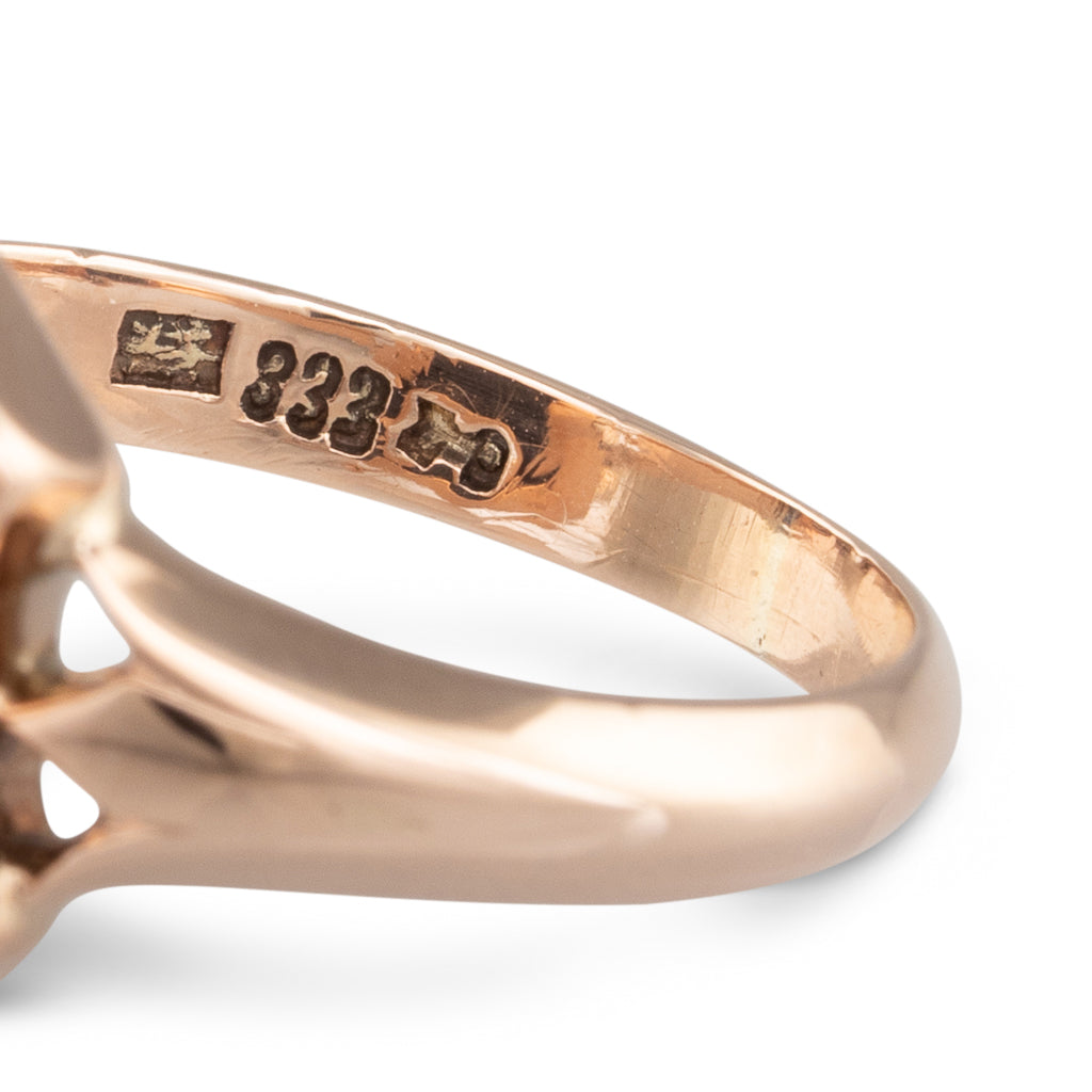 Onyx Shield Signet Ring