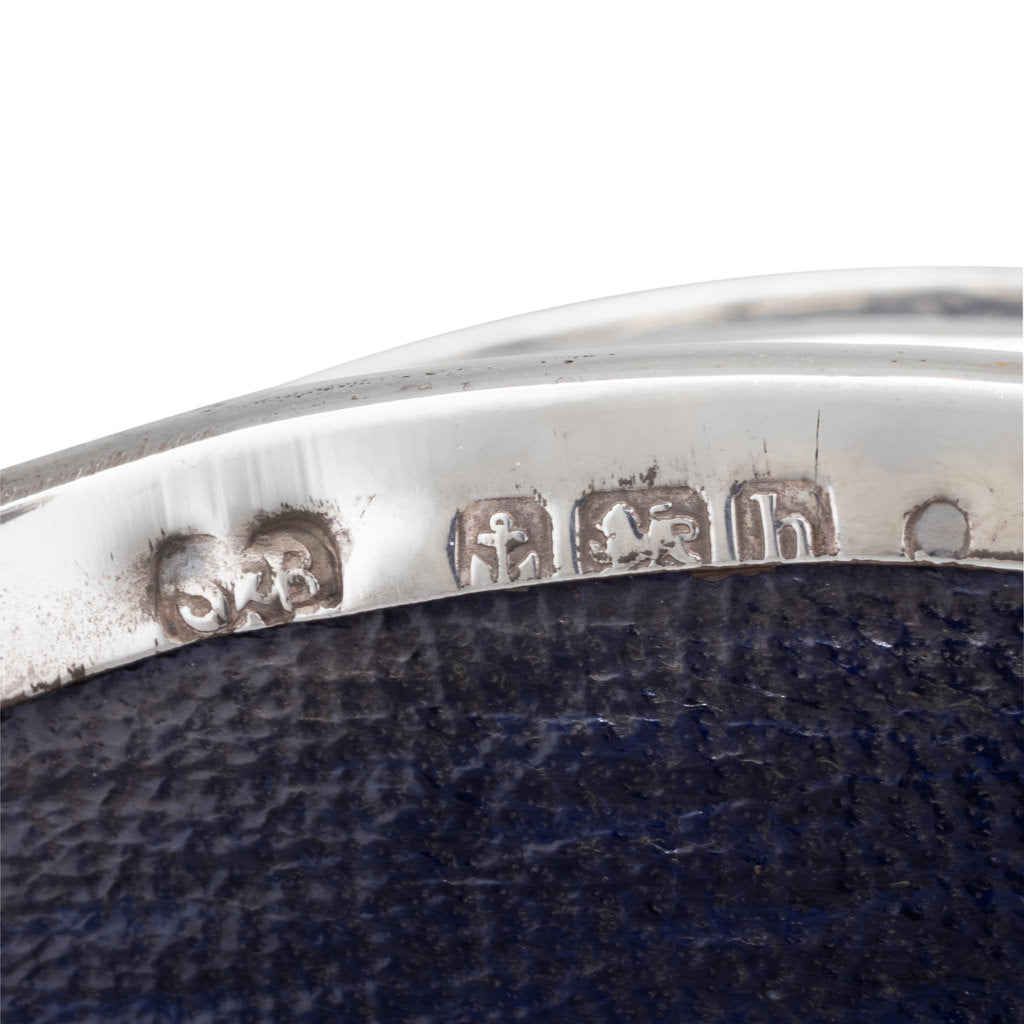 A Silver Oval Trinket Box