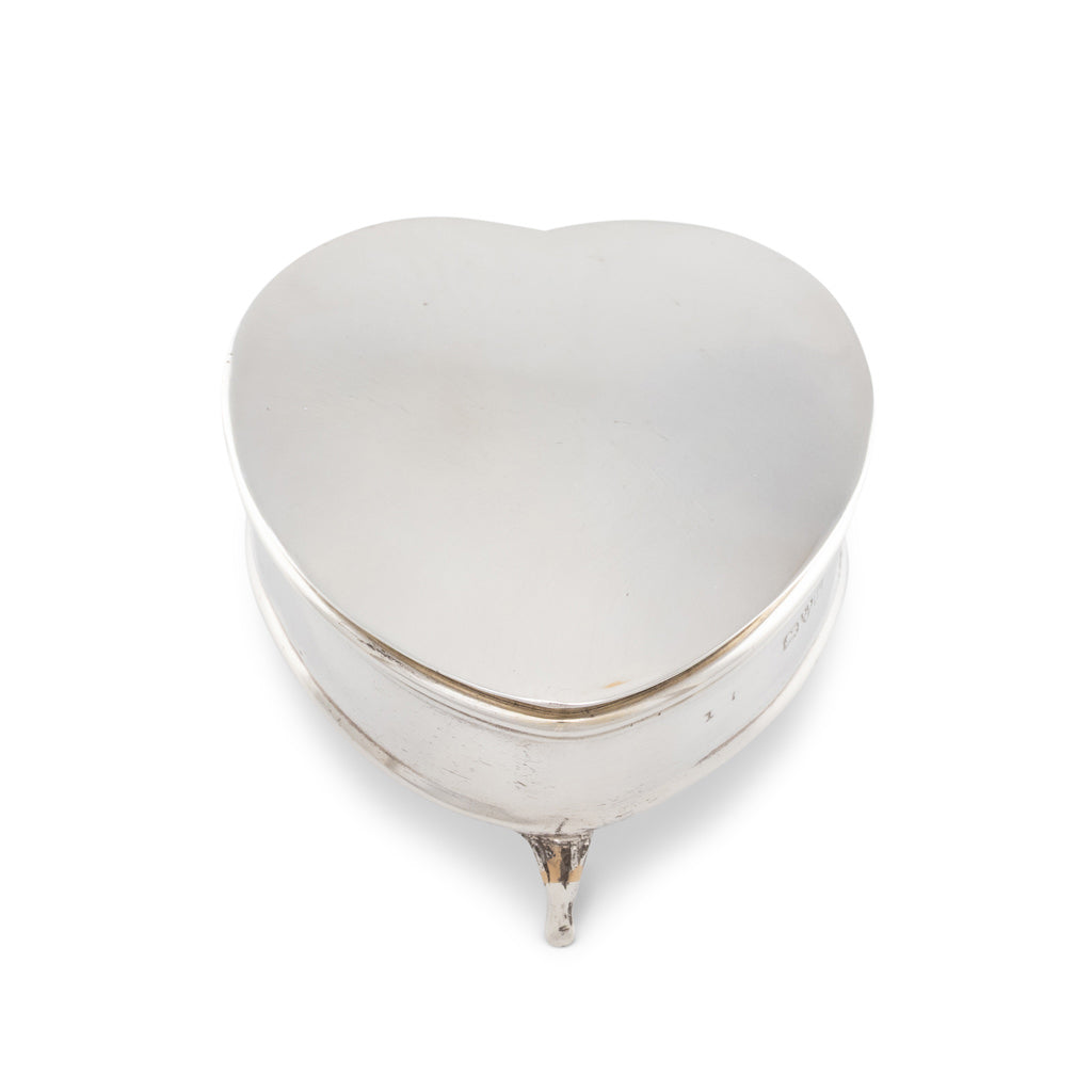 A Silver Heart Trinket Box