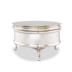 A Silver Heart Trinket Box