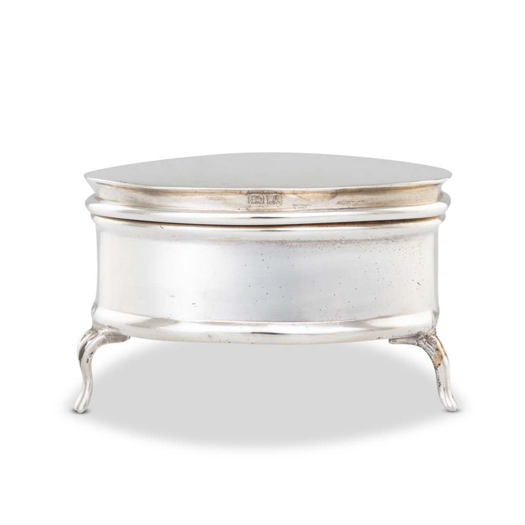 A Silver Heart Trinket Box