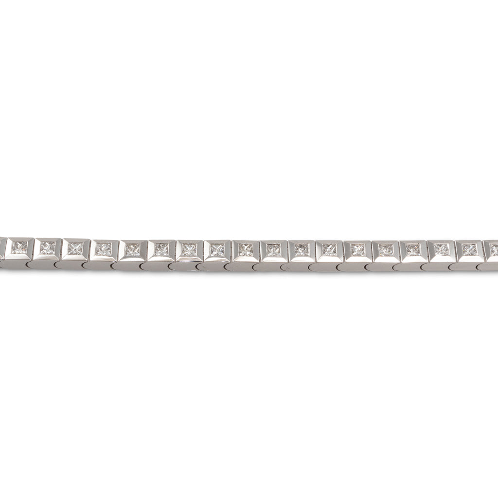 Princess Cut Tennis Bracelet 1.74ct