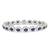 Sapphire and Diamond Bracelet