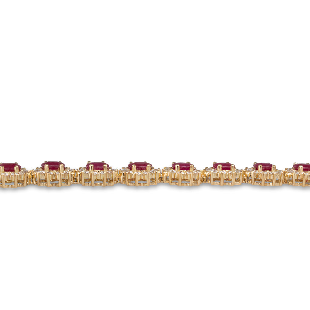 Ruby and Diamond Bracelet