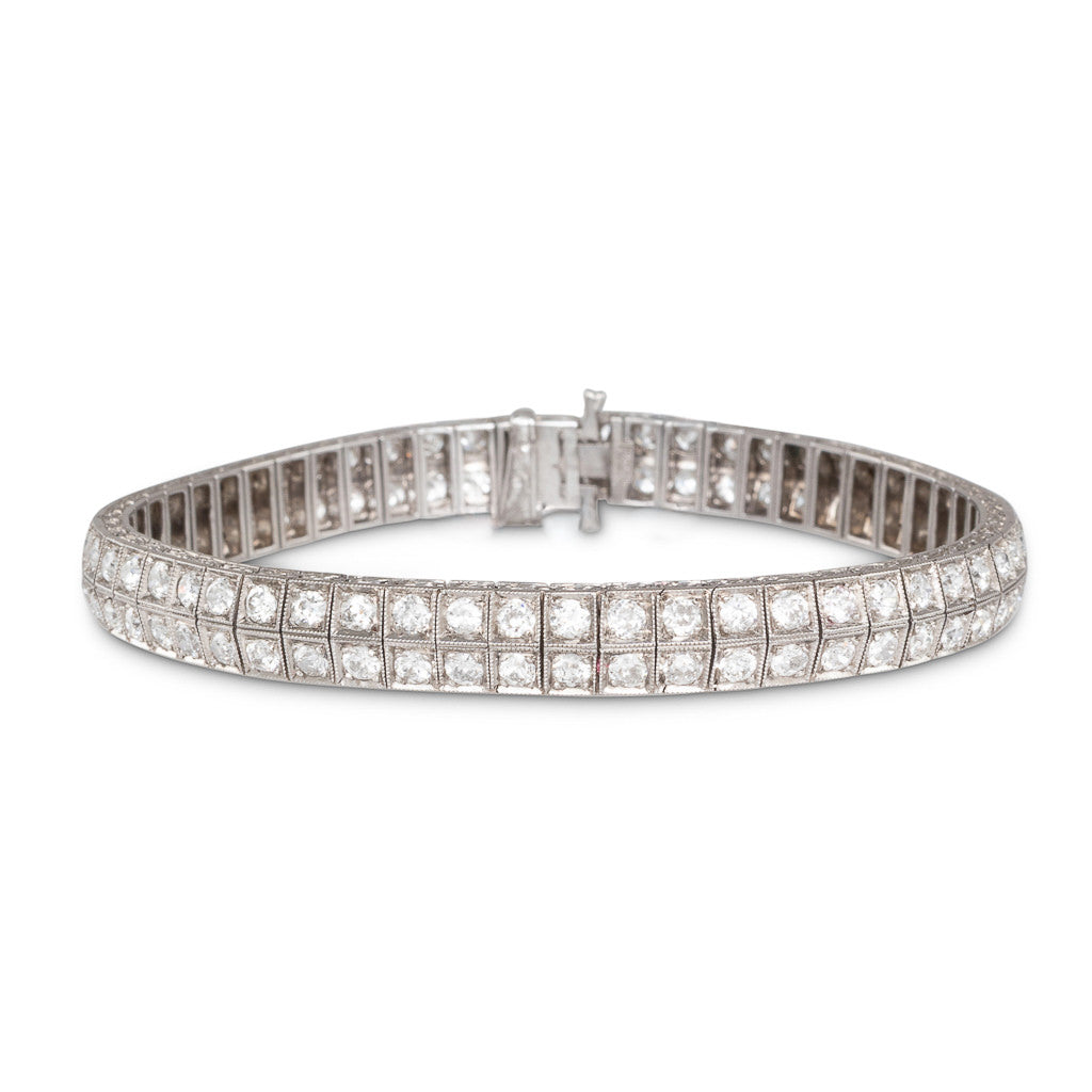 An Art Deco Diamond Bracelet