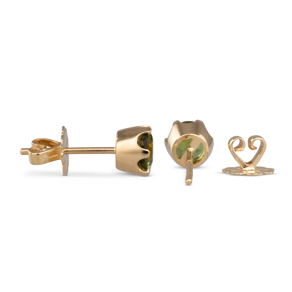 Green Tourmaline Earrings