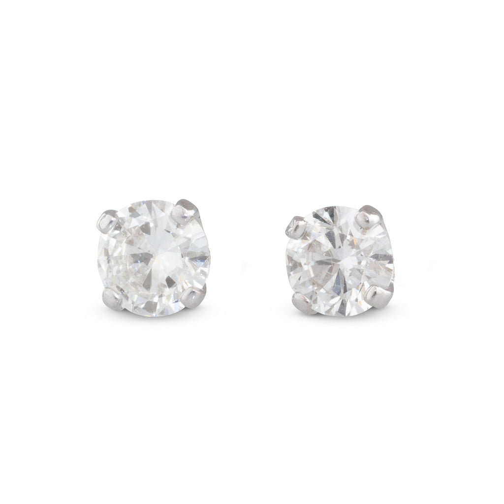 Diamond Stud Earrings