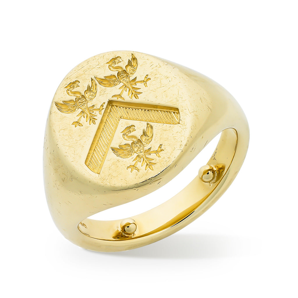A Gold Signet Ring