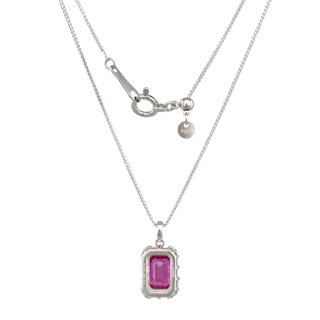 Ruby and Diamond Pendant