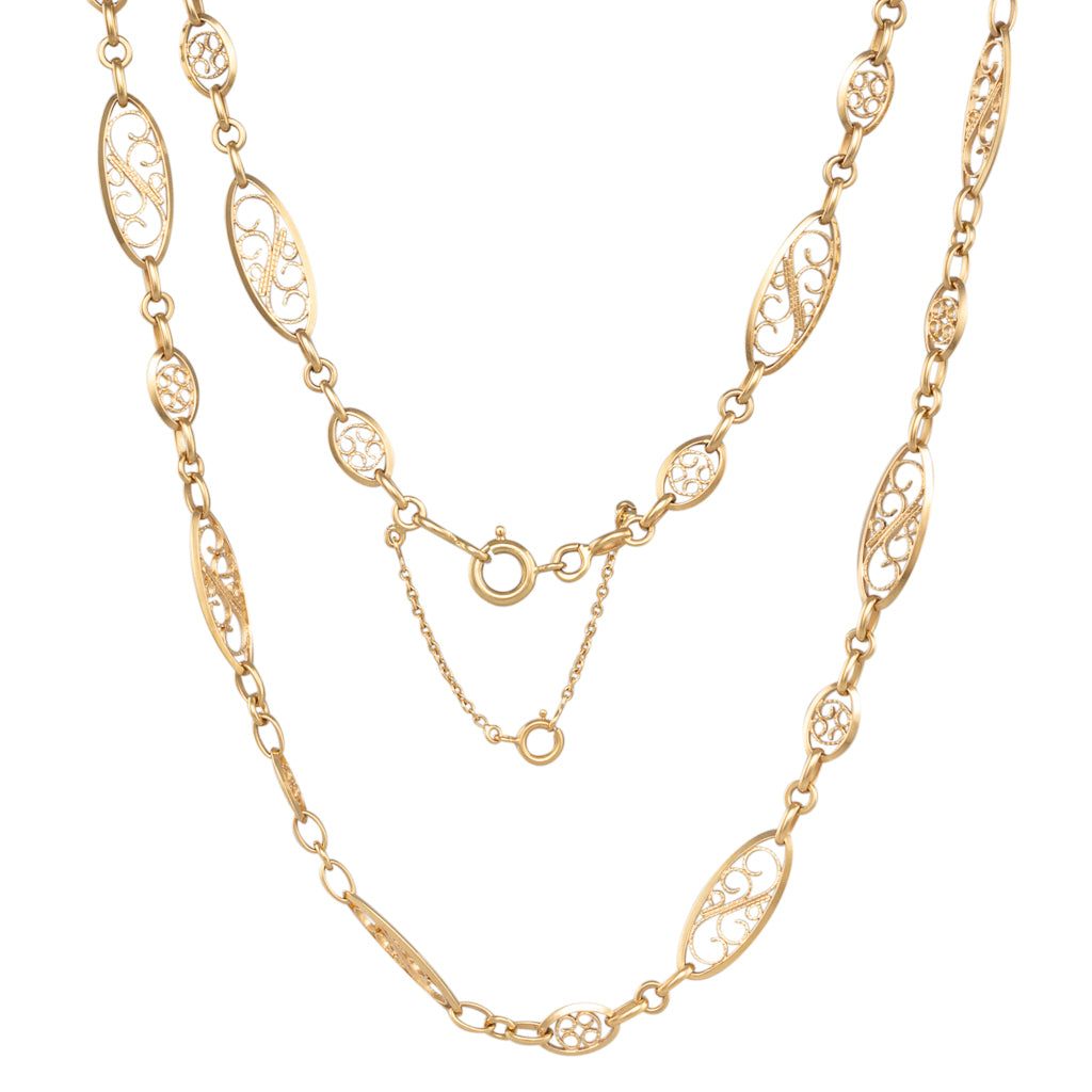 Antique Fancy Link Chain