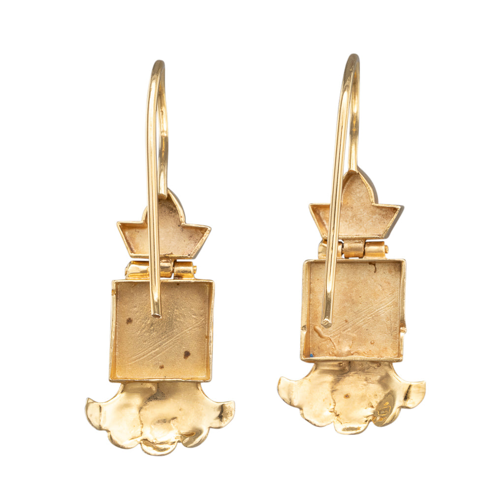 Victorian Gold Earrings