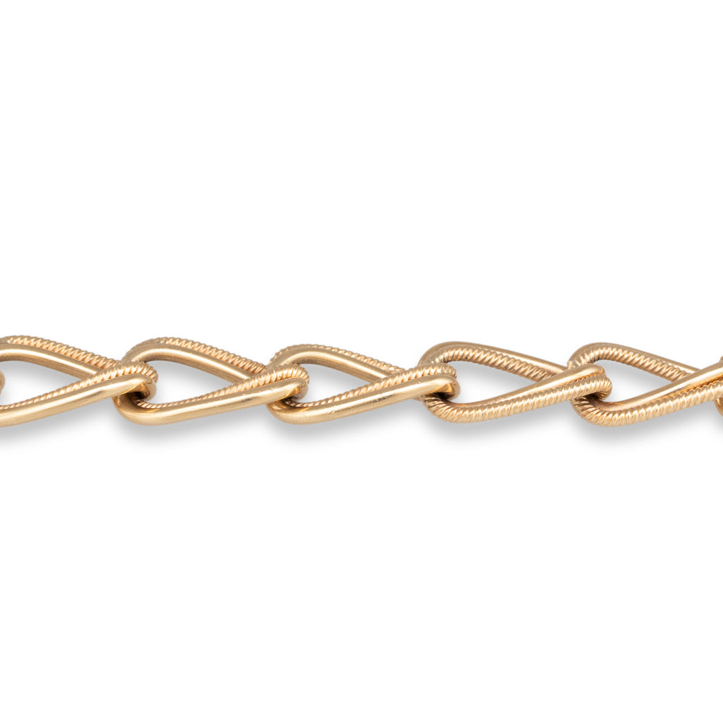 Fancy Open Link Bracelet