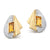 Two Tone Citrine Earrings