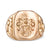 An Engraved Gold Signet Ring