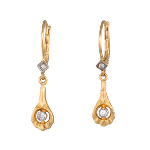 Diamond Drop Earrings