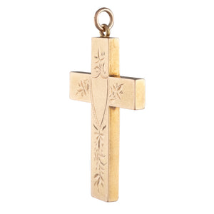 An Antique Gold Cross