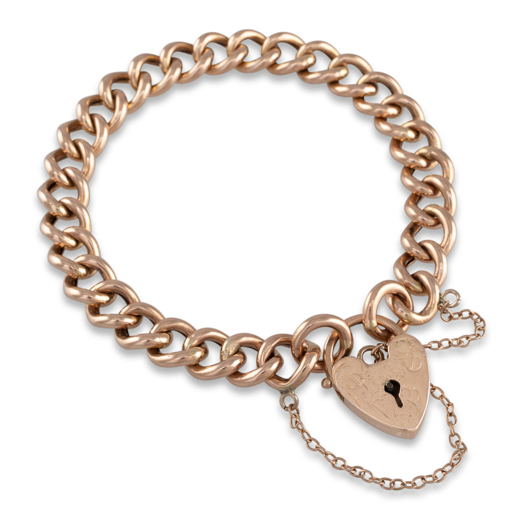 Rose Gold Curb Bracelet