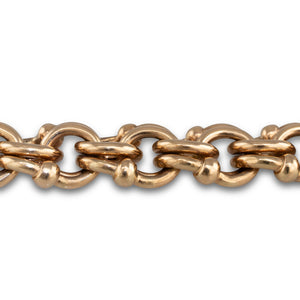 Fancy Link Gold Bracelet