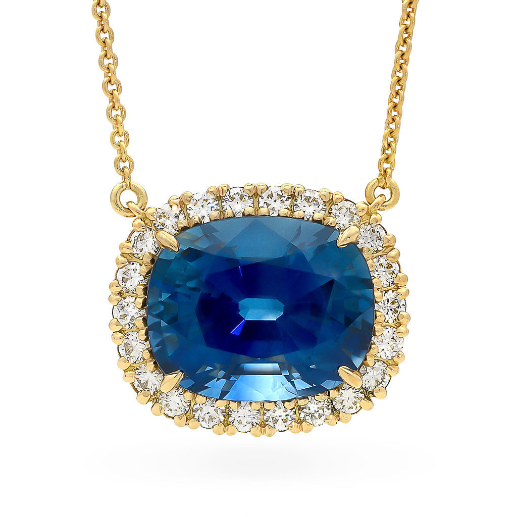 7.29ct Sapphire Pendant