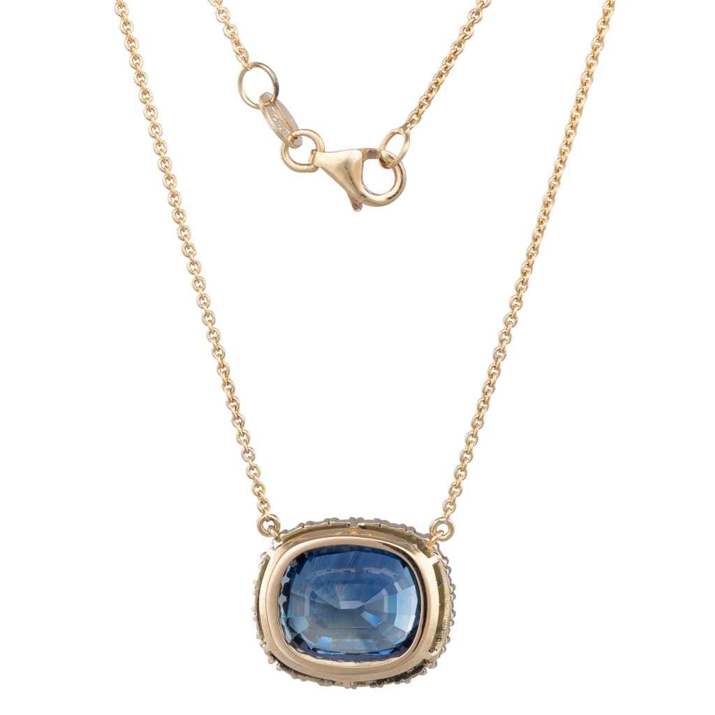 7.29ct Sapphire Pendant