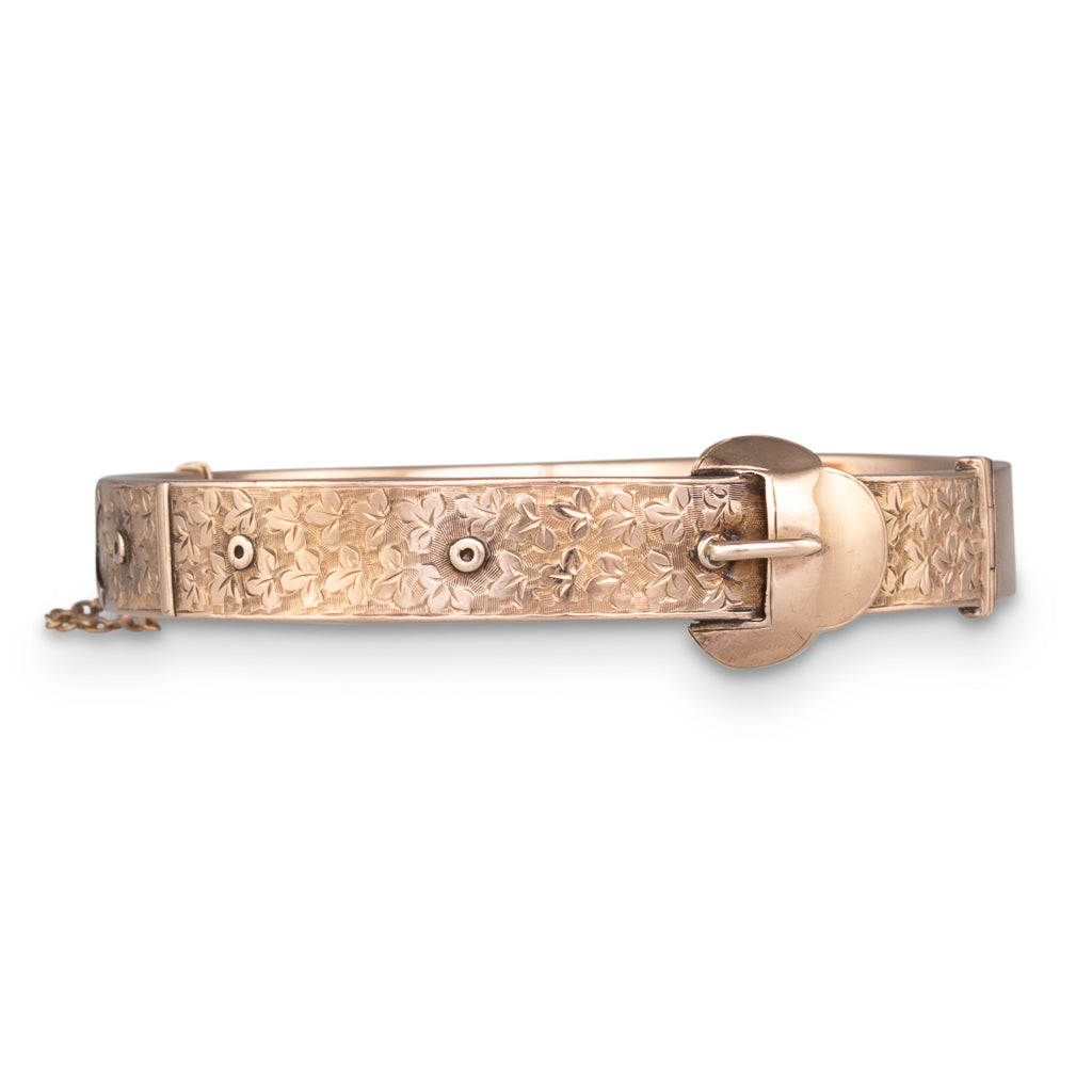 Edwardian Hinged Buckle Bangle