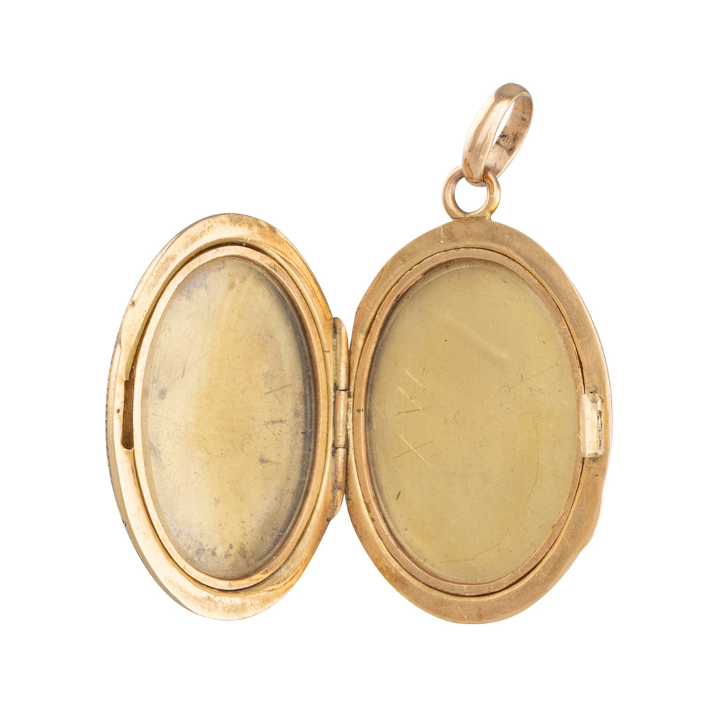 Antique French Enamel Locket