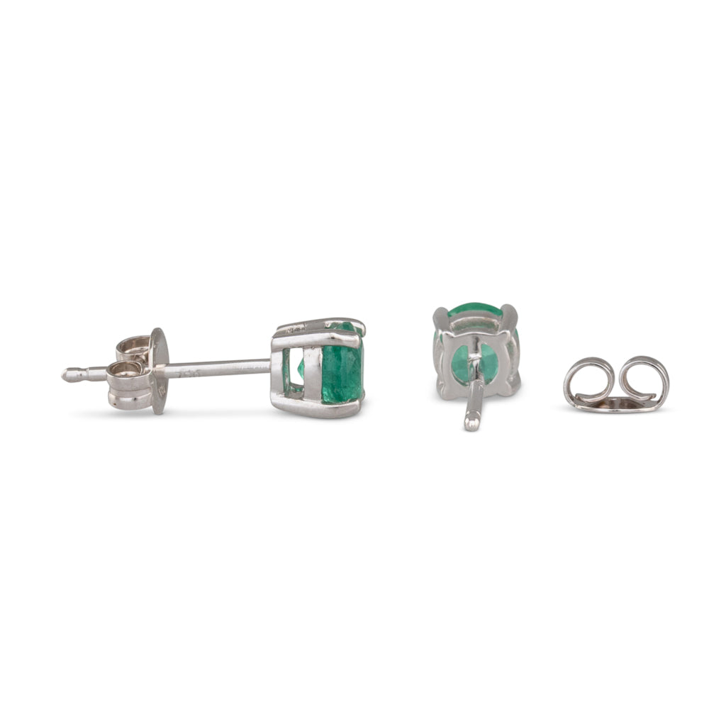 Emerald Stud Earrings