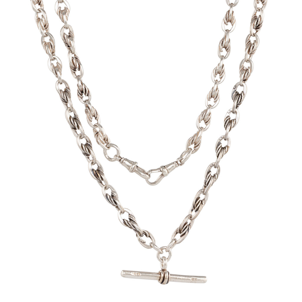 Fancy Link Albert Chain