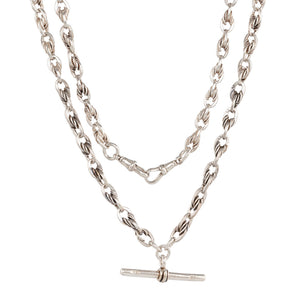 Fancy Link Albert Chain