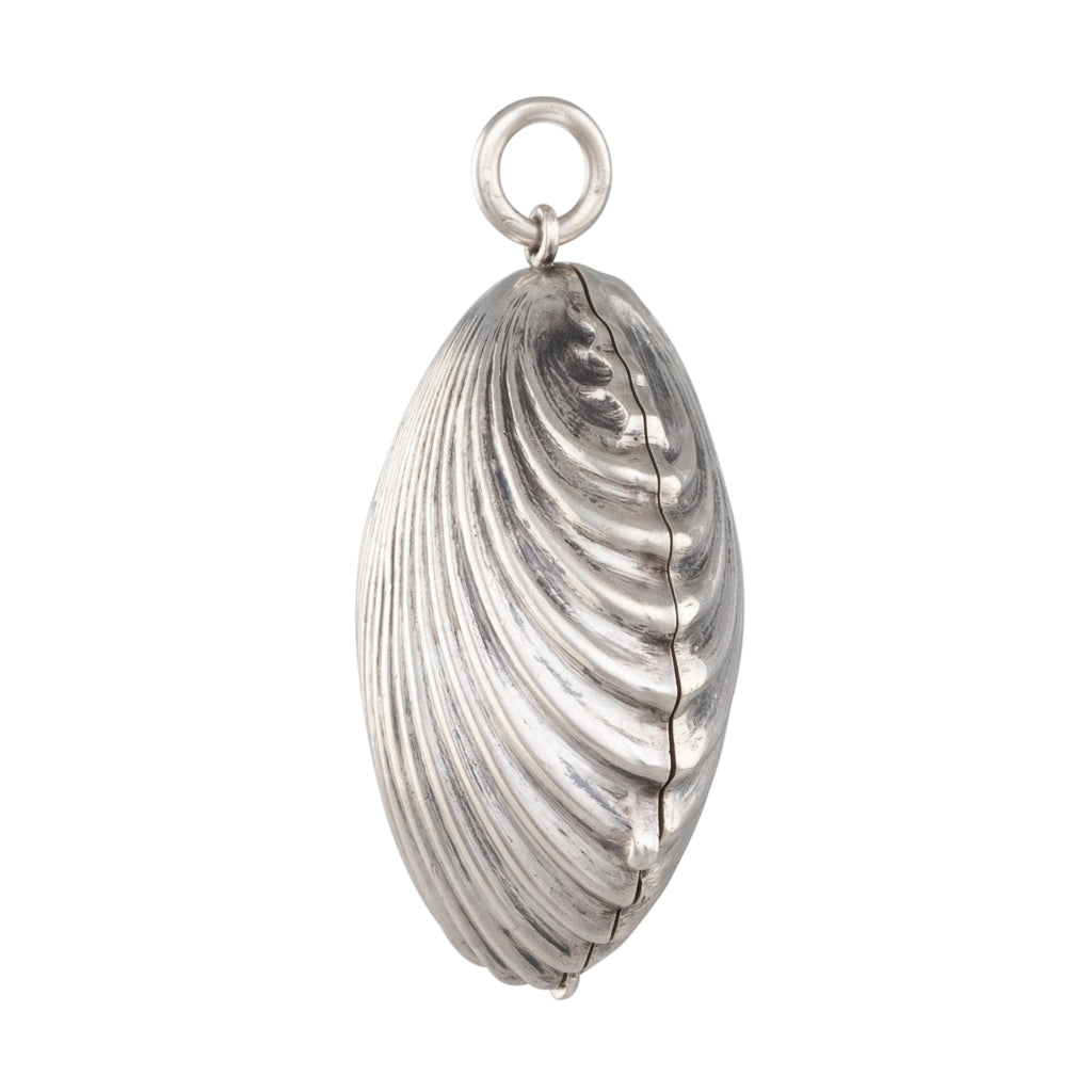 Silver Shell Locket