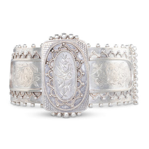 Victorian Silver Bangle