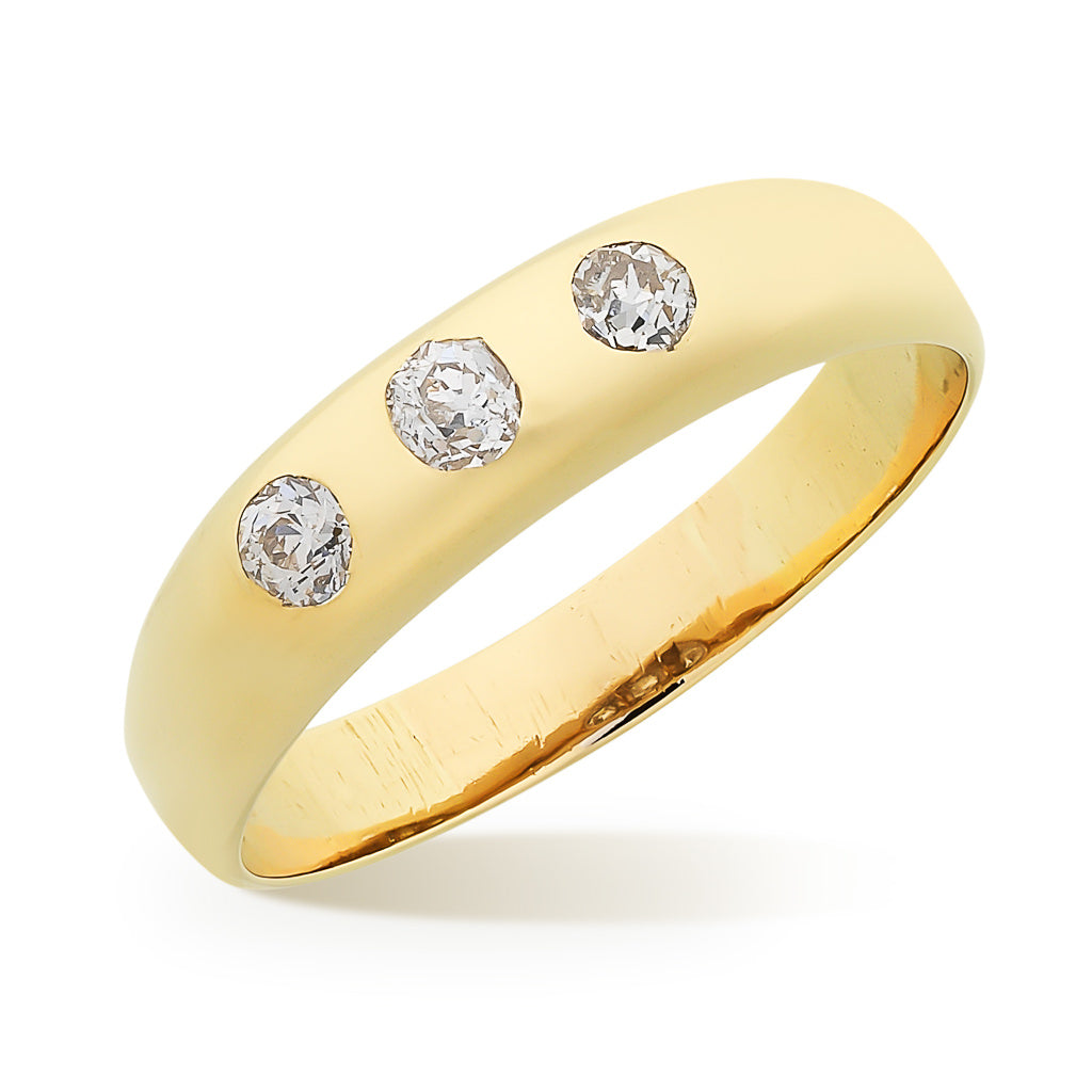 Diamond Gypsy Set Ring