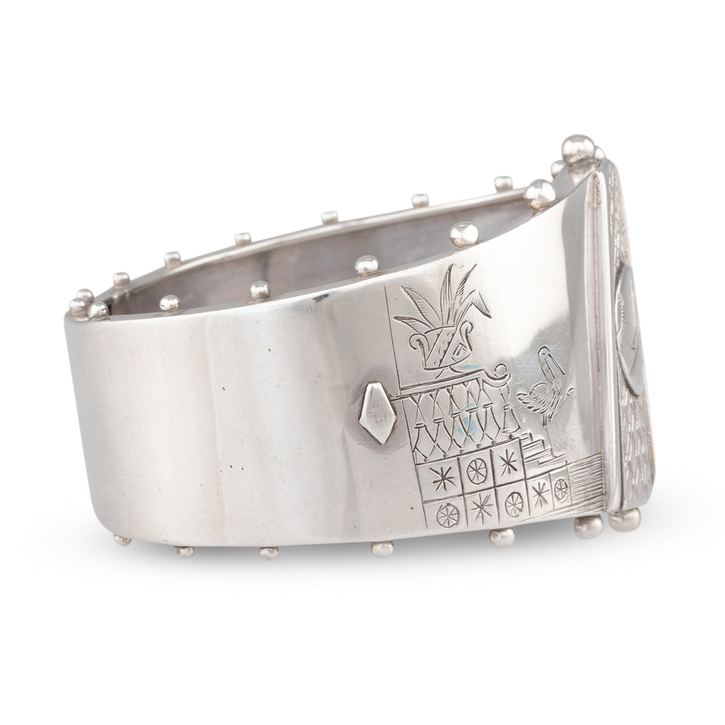 Victorian Silver Bangle