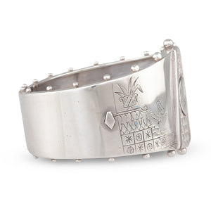 Victorian Silver Bangle
